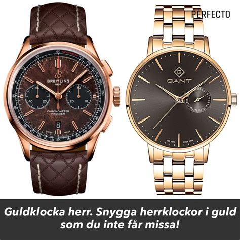 armani klocka herr guld|herrklockor sverige.